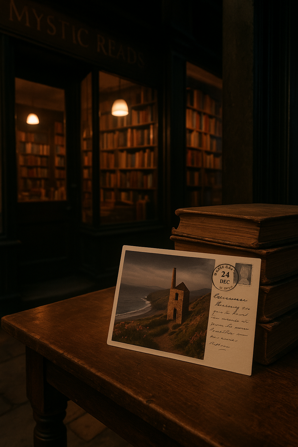 December 25th: Morning Tea, A Postcard, and  The Portrait of a Lady