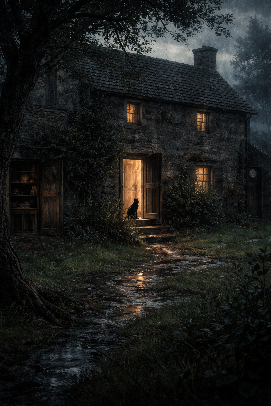 The Uncanny at Saltward Farm: Thresholds, Storms, and the Dignity of Burial